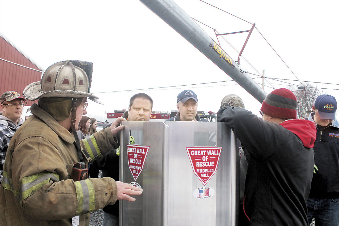 Firefighters receive hands-on training for grain silo rescues - The ...